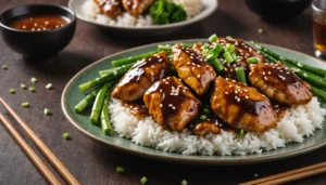 poulet sauce teriyaki