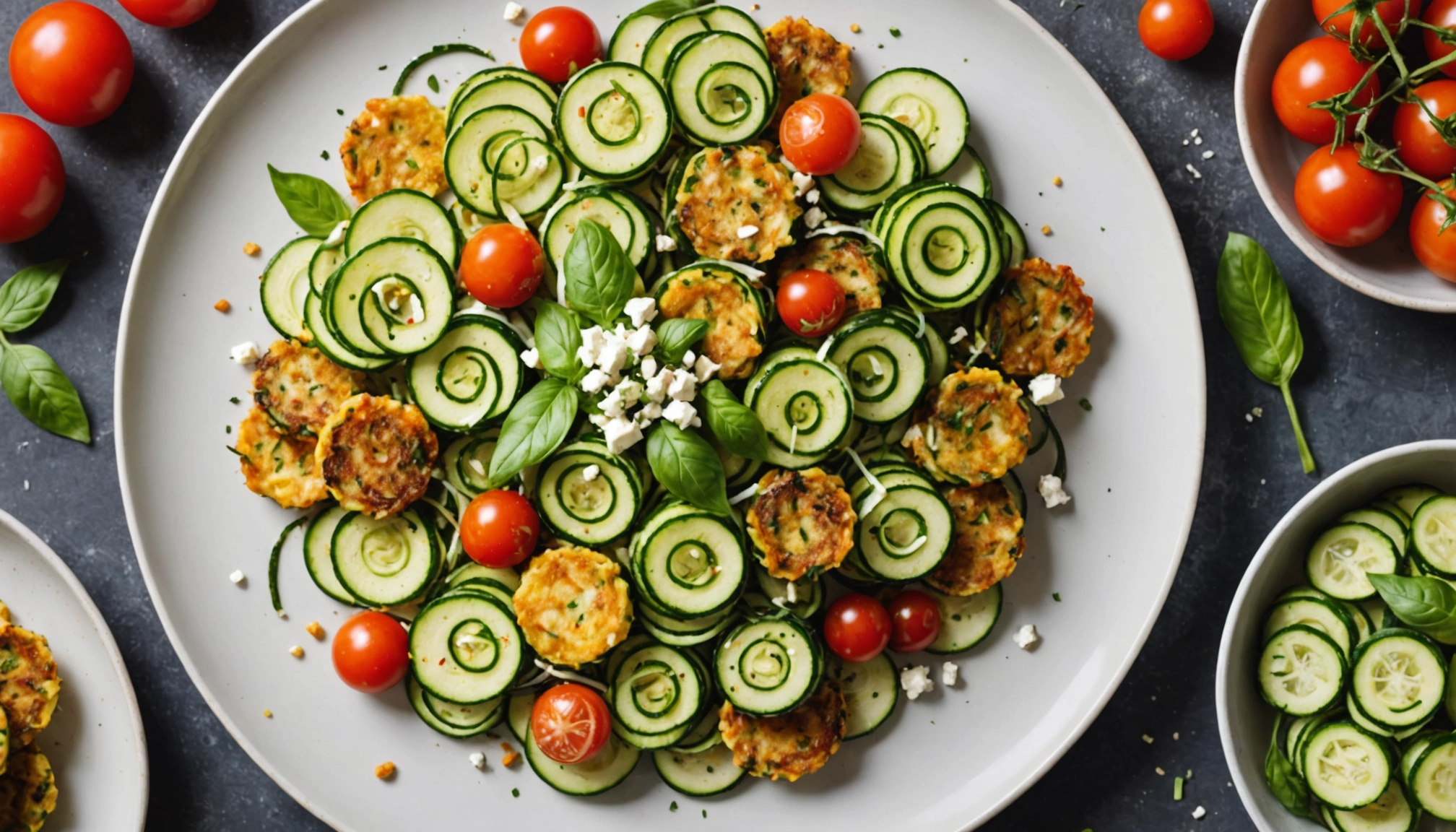 galette de courgettes rapées